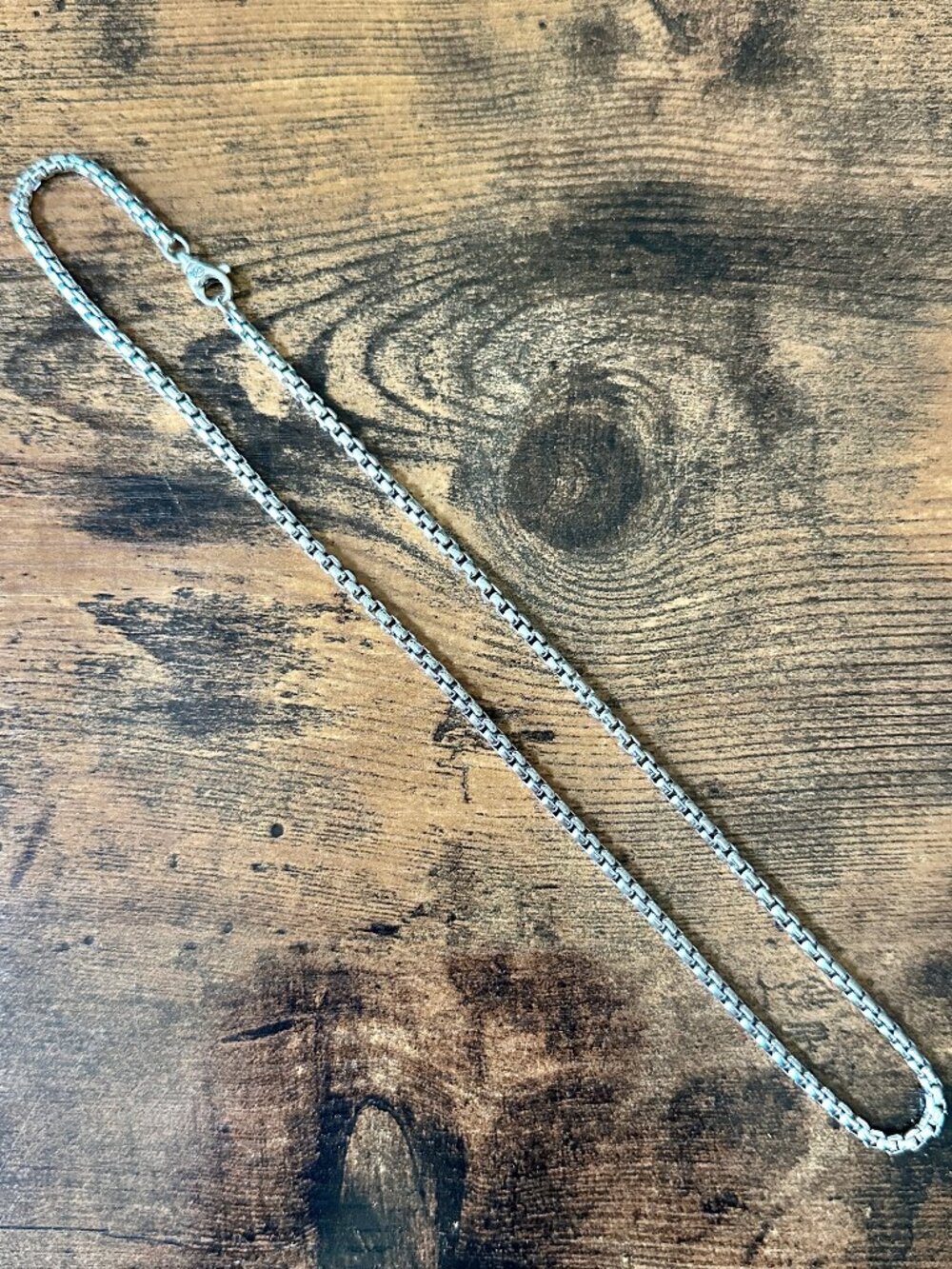David Yurman Medium Box Chain Necklace - 3.6mm - 20"